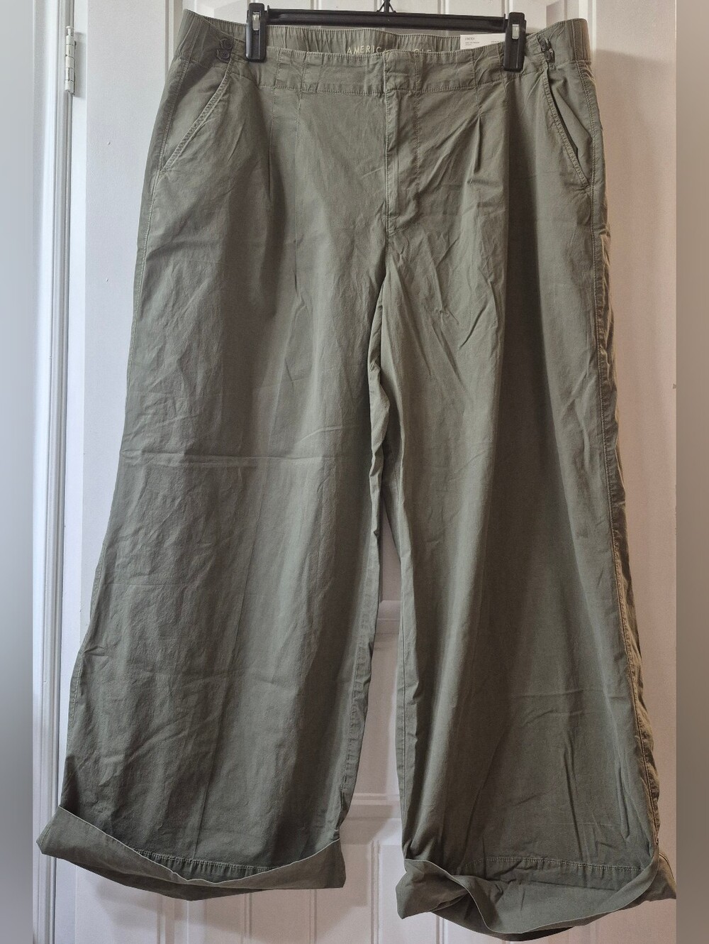 Womens American Eagle Wide Leg Trouser Size 20 New With Tags